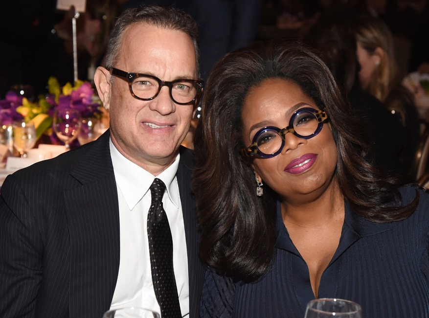 Stars Who Love Oprah, Tom Hanks,Oprah Winfrey